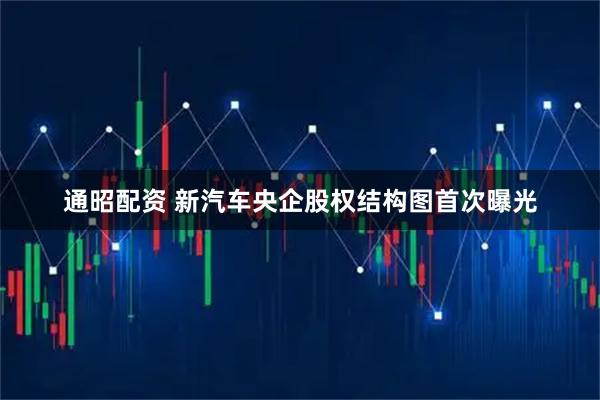 通昭配资 新汽车央企股权结构图首次曝光